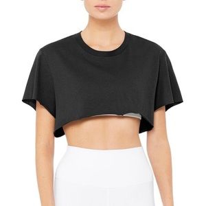 Alo - cropped short sleeve top